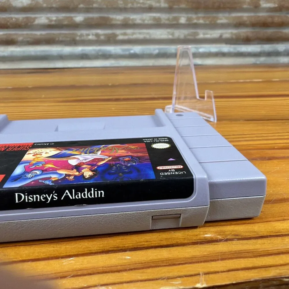 Disney's Aladdin (Super Nintendo SNES) Video Game Authentic & Tested